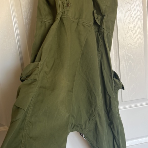 Harem style drop crotch cute jumper overalls - Picture 10 of 13